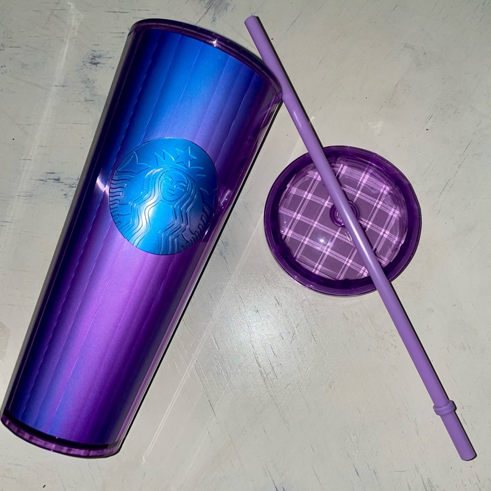 2022 Summer Starbucks Purple Dome 24oz Venti Tumbler
